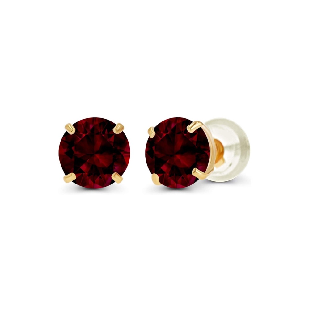 10k Solid Gold Natural Earrings